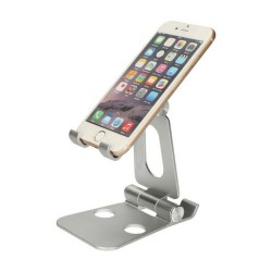 Support pour Mobiles KSIX Swivel Argenté