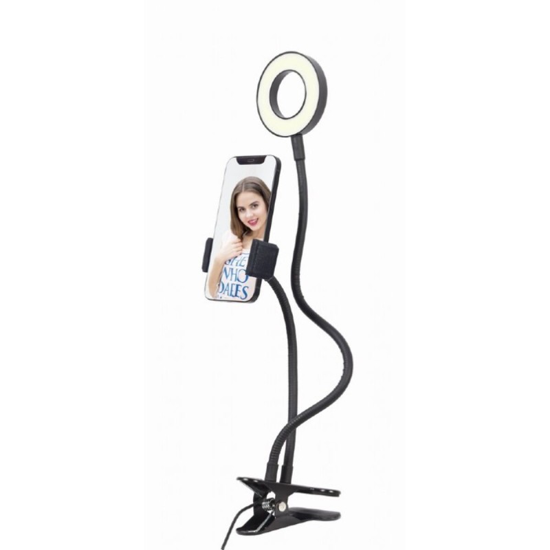 Anneau Lumineux pour Selfie GEMBIRD LED-RING4-PH-01