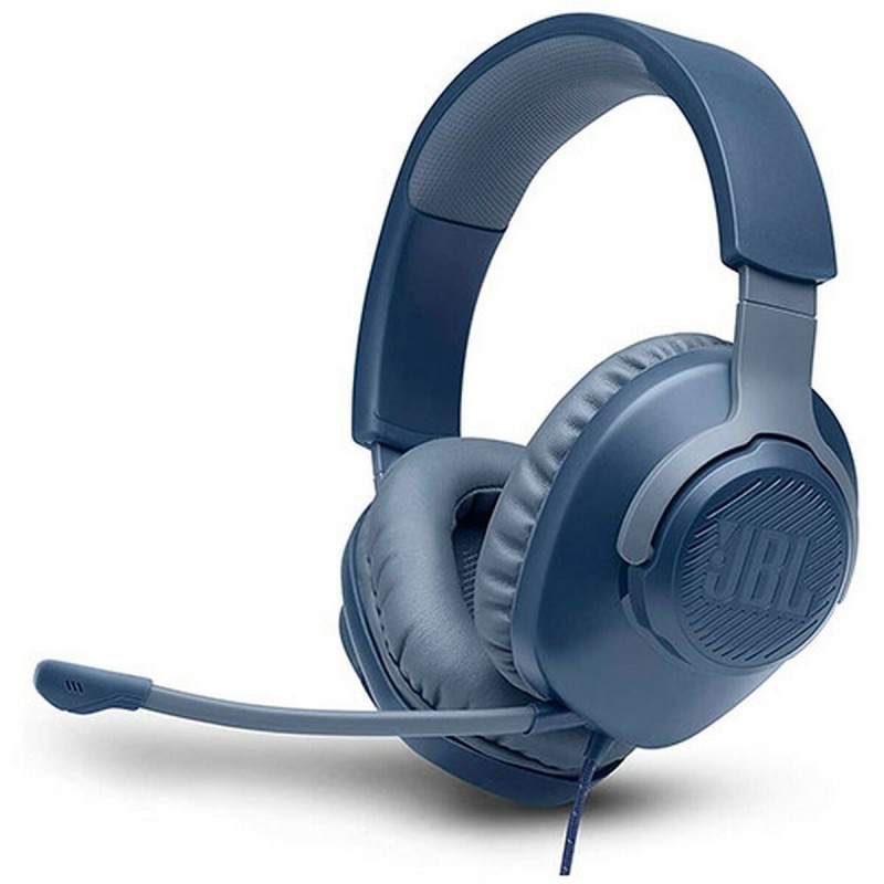 Casque & Microphone JBL Quantum 100 Bleu Jeux