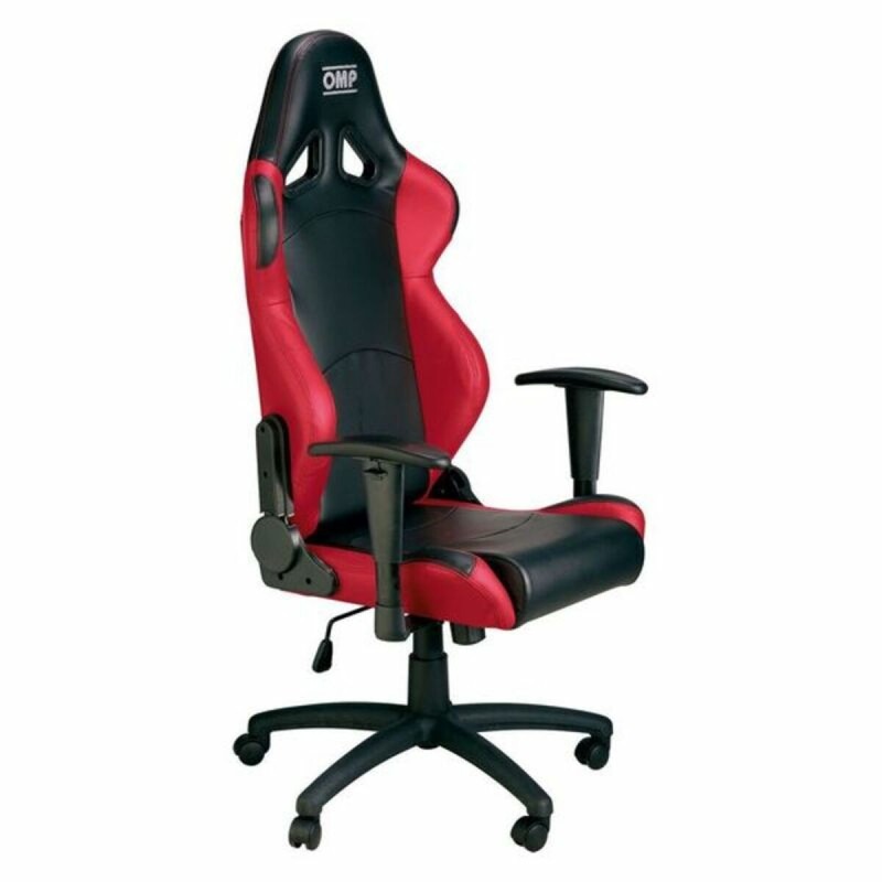 Chaise de jeu OMP OMPHA/777E/NR Noir/Rouge Rouge/Noir