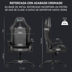 Chaise de jeu Newskill Newskill Takamikura - Silla Gaming Profesional (inclinación y Altura Regulable, reposabrazos Ajustables, 