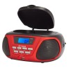 Radio-CD Bluetooth MP3 Aiwa BBTU300RD    5W Noir Rouge