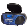 Radio-CD Bluetooth MP3 Aiwa BBTU300BL    5W Bleu Noir Noir/Bleu