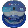 Blu-Ray BD-R Verbatim Datalife 50 Unités 25 GB 6x