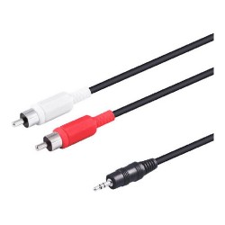 Câble Audio Jack vers 2 RCA NIMO 5 m