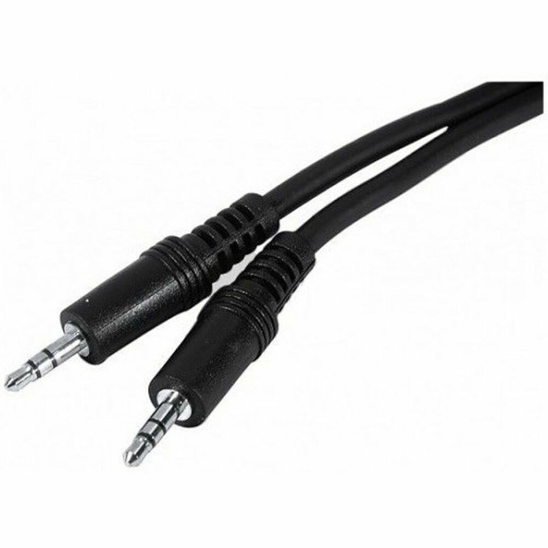 Câble Audio Jack (3,5 mm) 3GO 3.5 mm M-M 3m Noir 3 m