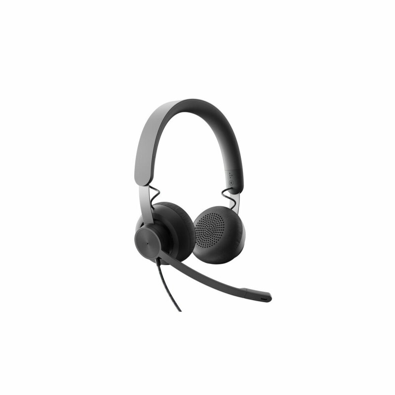 Casques avec Microphone Logitech 981-000875           Noir