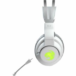 Casques avec Microphone Roccat Elo 7.1 Air Blanc Jeux Bluetooth/Sans fil