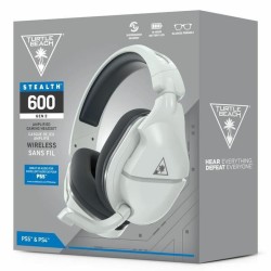 Casques avec Microphone Turtle Beach Stealth 600P Jeux Blanc