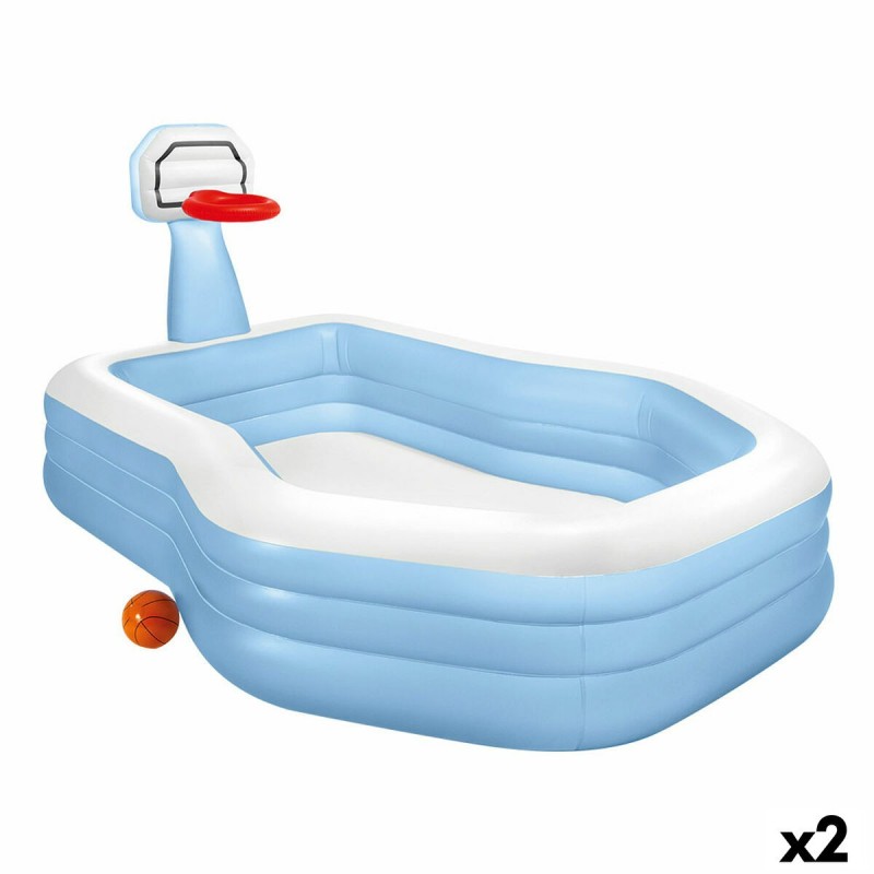 Piscine gonflable Intex Panier de Basket 188 x 135 x 257 cm 628 L (2 Unités)