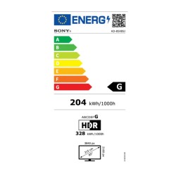 TV intelligente Sony KD85X85JAEP 85" 4K Ultra HD LCD WiFi