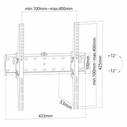 Support de TV Neomounts FPMA-W350BLACK      