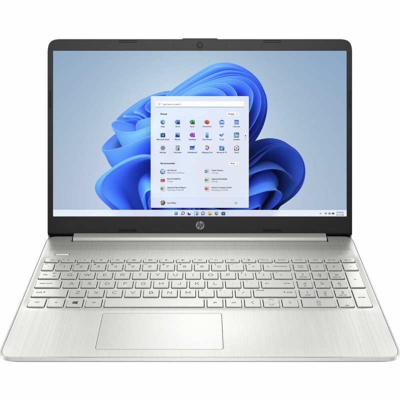 Ordinateur Portable HP 15S-EQ2131NS R3-5300U 8GB 256GB SSD Espagnol Qwerty AMD Ryzen 3 5300U 15,6" 8 GB RAM 256 GB 15,6"