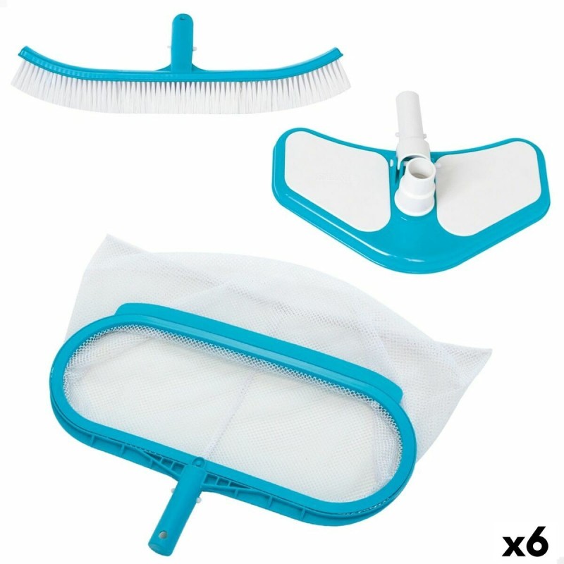 Kit d\'entretien de Piscine Intex Deluxe 44 x 3 x 29,5 cm (6 Unités)