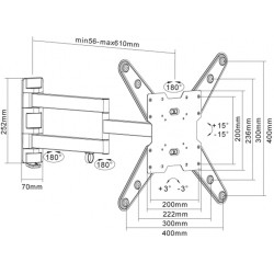 Support de TV Equip 650105