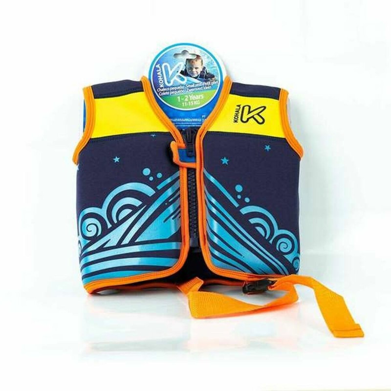 Gilet Gonflable pour Piscine Kohala Baby Orange 2-3 Ans Bleu