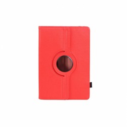 Housse Universelle pour Tablette en Cuir Rotative 3GO CSGT21 7" Rouge