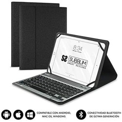 Housse pour Tablette et Clavier Subblim SUBKT2BT0001 Bluetooth Noir 10,1"