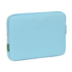 Housse d'ordinateur portable Benetton Sequins Bleu clair (31 x 23 x 2 cm)