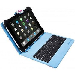 Housse pour Tablette Silver HT Espagnol Qwerty 10,1"