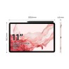 Tablette Samsung Galaxy Tab S8 5G Rose 11" 8 GB RAM 256 GB