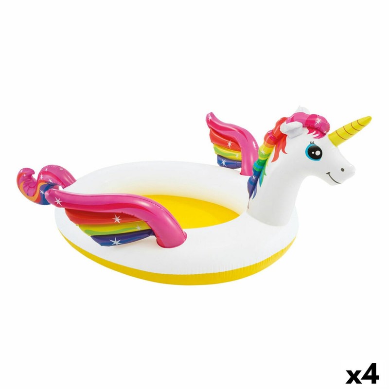 Pataugeoire gonflable pour enfants Intex Licorne 27,2 x 10,4 x 19,3 cm 151 L (4 Unités)