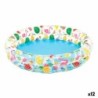 Pataugeoire gonflable pour enfants Intex Tropical Anneaux 122 x 25 cm 150 l (12 Unités)