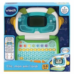 Ordinateur portable Vtech Clic, Mon Ami L'Ordi 3-6 ans Jouet interactif