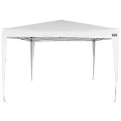 Tonnelle Aktive 300 x 250 x 300 cm Acier Blanc Plastique