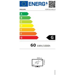 TV intelligente Philips 43HFL6114U/12 4K Ultra HD 43"