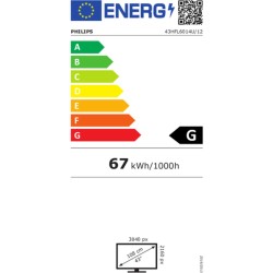 TV intelligente Philips 43HFL6014U/12 4K Ultra HD 43"