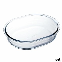 Moule pour four Ô Cuisine Oblongue 19 x 14 x 4 cm Transparent (6 Unités)