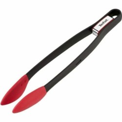 Pinces de Cuisine Tefal Rouge Noir Silicone