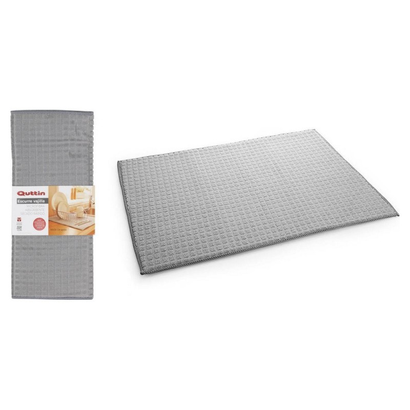 Égouttoir Pliable de Cuisine Quttin Gris 50 x 38 cm