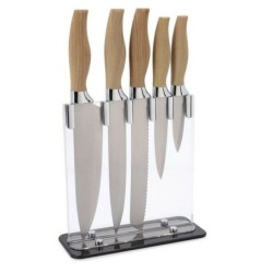 Ensemble de couteaux de cuisine et support Quid Baobab (5 pcs)