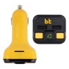 Lecteur MP3 et émetteur FM Bluetooth pour voiture NGS Spark BT Curry 2.4A Jaune