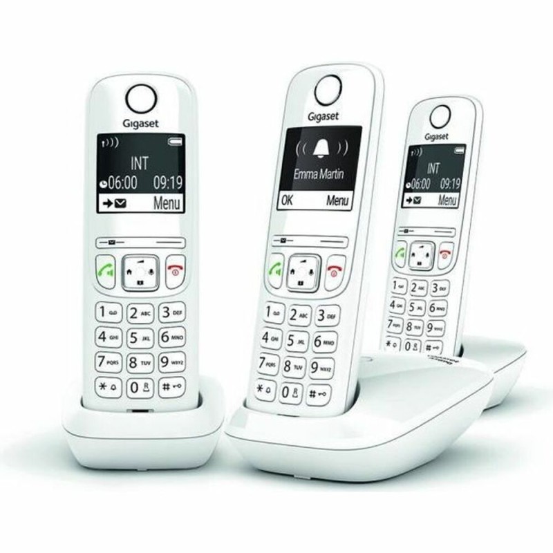 Téléphone fixe Gigaset AS690 Trio Blanc