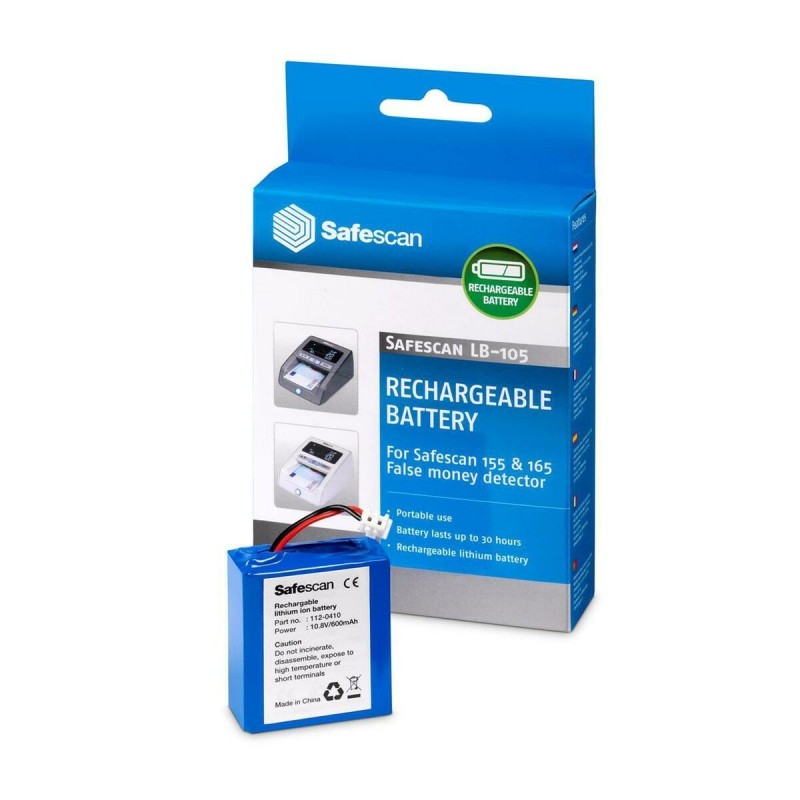 Batterie rechargeable Safescan LB-105 Bleu