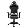 Chaise de jeu Woxter Stinger Station Blanc Noir Noir/Blanc