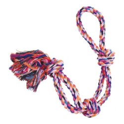 Jouet pour chien Gloria Multicouleur Nœud Coton (64 cm)