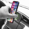 Support pour téléphone portable avec chargeur de voiture sans fil Unotec