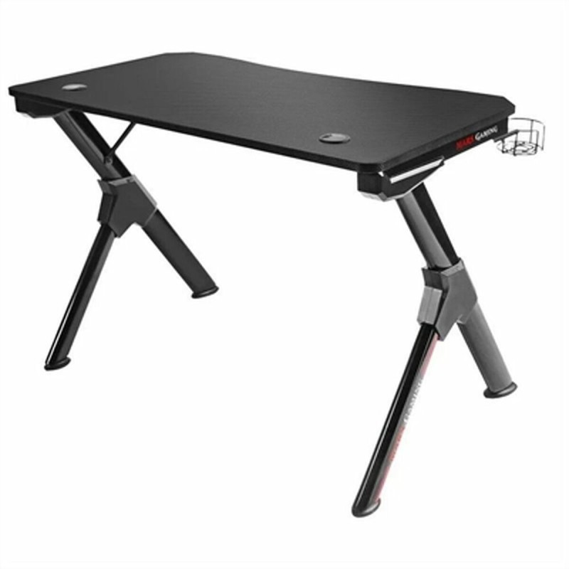 Table Mars Gaming MGDXL Noir Acier 160 x 60 cm (160 x 60 cm)