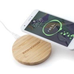 Chargeur sans Fil en Bambou Wirber InnovaGoods (Reconditionné A)