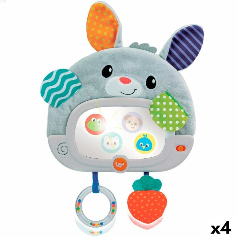 Jouet pour bébé Winfun Lapin 25 x 35 x 2,5 cm (4 Unités)