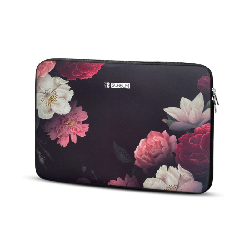 Housse d'ordinateur portable Subblim Flowers Multicouleur