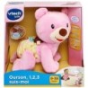 Jouet Peluche Vtech Baby Bear, 1,2,3 Follow Me Musical Rose