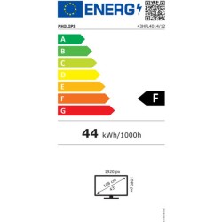 TV intelligente Philips 43HFL4014 HD 43" LED