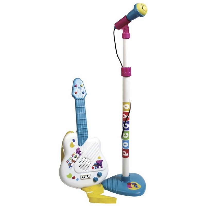 Jouet musical Pocoyo Microphone Guitare pour Enfant