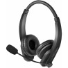 Casques avec Microphone LogiLink PT QL600G Noir (Reconditionné A)