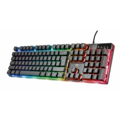 Clavier pour jeu Trust GXT 835 Noir (Reconditionné A)